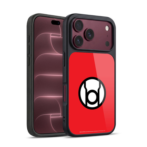 Green Lantern DC Comics Lantern Corps Red Gel Armour Case For Apple iPhone 18 Pro
