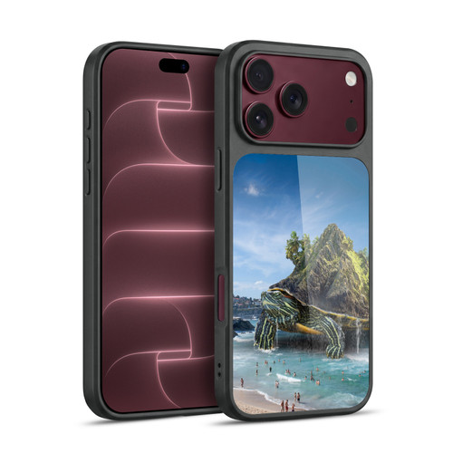 Dave Loblaw Sea Turtle Beach Day Gel Armour Case For Apple iPhone 18 Pro Max