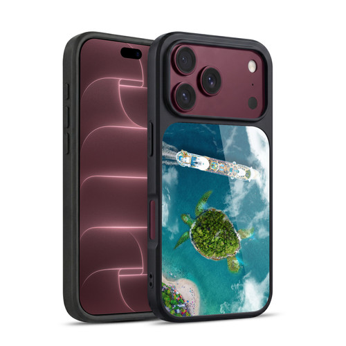 Dave Loblaw Sea Turtle And Cruiseship Gel Armour Case For Apple iPhone 18 Pro