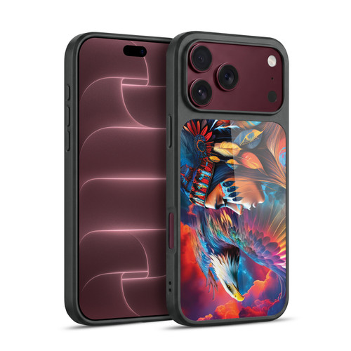 Michael David Ward Psychedelic Art Eagle Gel Armour Case For Apple iPhone 18 Pro Max