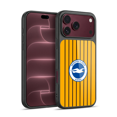 Brighton & Hove Albion F.C 2024/25 Badge Kit Away Gel Armour Case For Apple iPhone 18 Pro Max