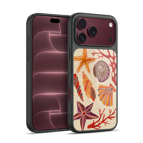 Cat Coquillette Sea Seashells Pink Gel Armour Case For Apple iPhone 18 Pro Max