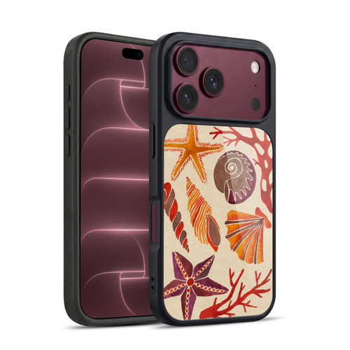 Cat Coquillette Sea Seashells Pink Gel Armour Case For Apple iPhone 18 Pro