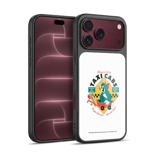 Tom and Jerry Retro Taxi Cabs Gel Armour Case For Apple iPhone 18 Pro Max