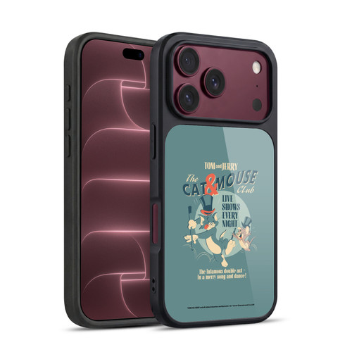 Tom and Jerry Retro Cat & Mouse Club Gel Armour Case For Apple iPhone 18 Pro