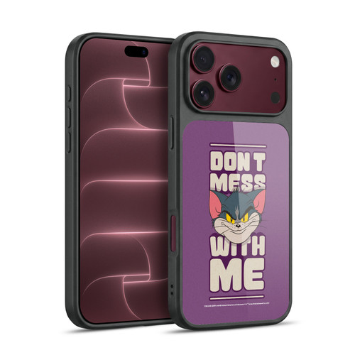 Tom and Jerry Typography Art Don't Mess With Me Gel Armour Case For Apple iPhone 18 Pro Max