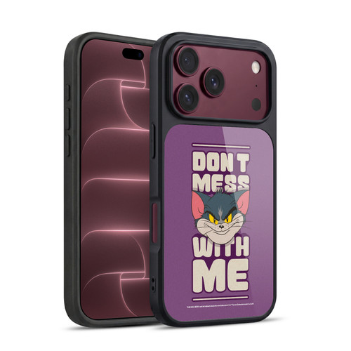 Tom and Jerry Typography Art Don't Mess With Me Gel Armour Case For Apple iPhone 18 Pro