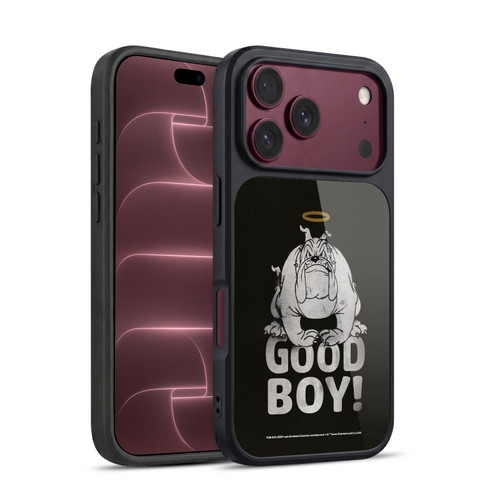 Tom and Jerry Typography Art Good Boy Gel Armour Case For Apple iPhone 18 Pro