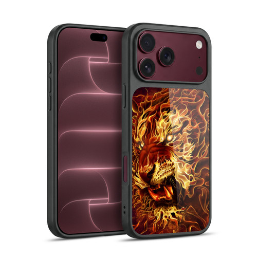 Tom Wood Fire Creatures Tiger Gel Armour Case For Apple iPhone 18 Pro Max