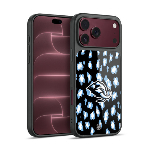 NHL Utah Mammoth Leopard Pattern Gel Armour Case For Apple iPhone 18 Pro Max