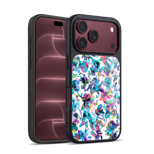 Ninola Botanical Patterns Watery Hibiscus Gel Armour Case For Apple iPhone 18 Pro