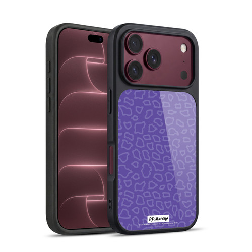 P.D. Moreno Patterns Purple Leopard Gel Armour Case For Apple iPhone 18 Pro