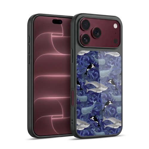 Micklyn Le Feuvre Patterns Giants in Purple Gel Armour Case For Apple iPhone 18 Pro Max