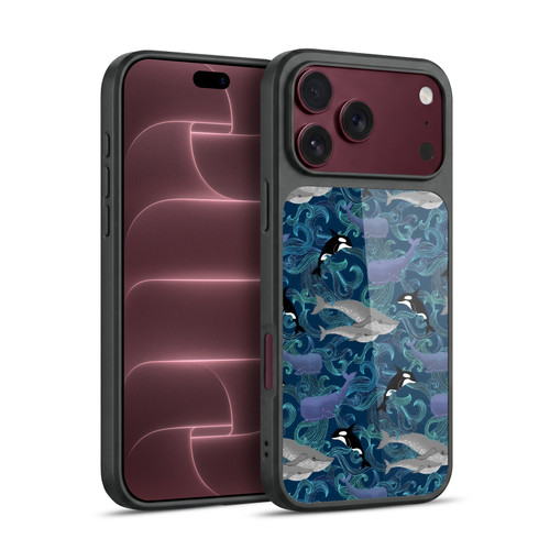 Micklyn Le Feuvre Patterns Giants in Teal Gel Armour Case For Apple iPhone 18 Pro Max