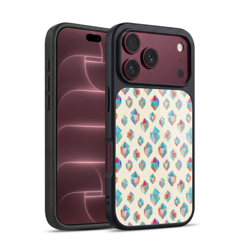 Micklyn Le Feuvre Patterns Floating Gems Gel Armour Case For Apple iPhone 18 Pro