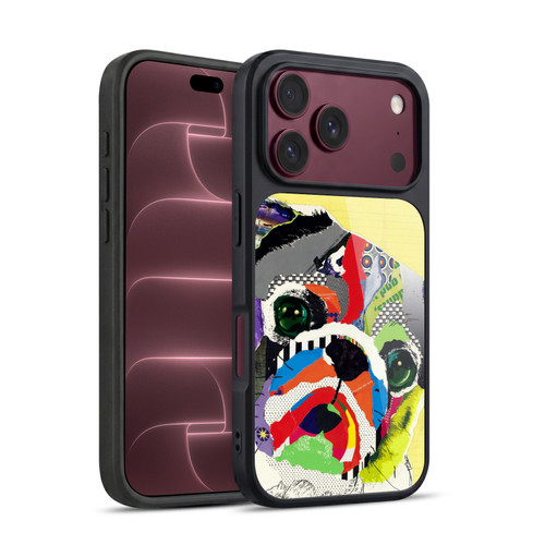 Michel Keck Dogs 4 Pug Gel Armour Case For Apple iPhone 18 Pro