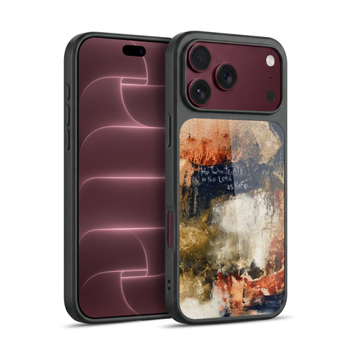 Michel Keck Religious Abstract Proverbs Gel Armour Case For Apple iPhone 18 Pro Max