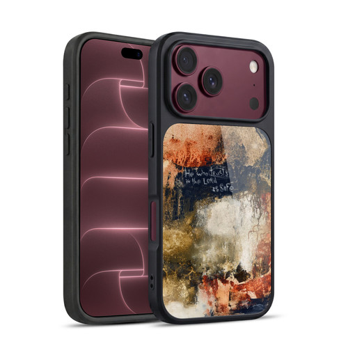 Michel Keck Religious Abstract Proverbs Gel Armour Case For Apple iPhone 18 Pro