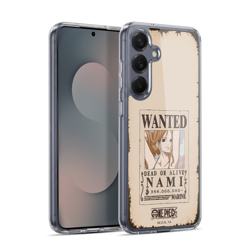 One Piece Wanted Poster Nami Soft Gel Case for Samsung Galaxy S25+ & MagSafe