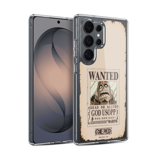 One Piece Wanted Poster Usopp Soft Gel Case for Samsung Galaxy S26 Ultra