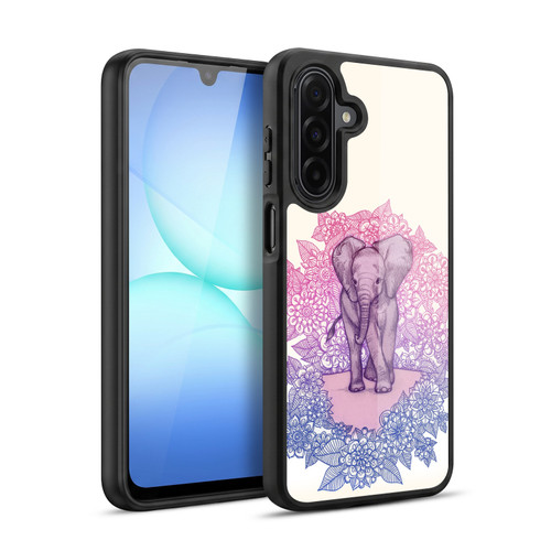 Micklyn Le Feuvre Animals Cute Baby Elephant Gel Armour Case For Samsung Galaxy A17 5G