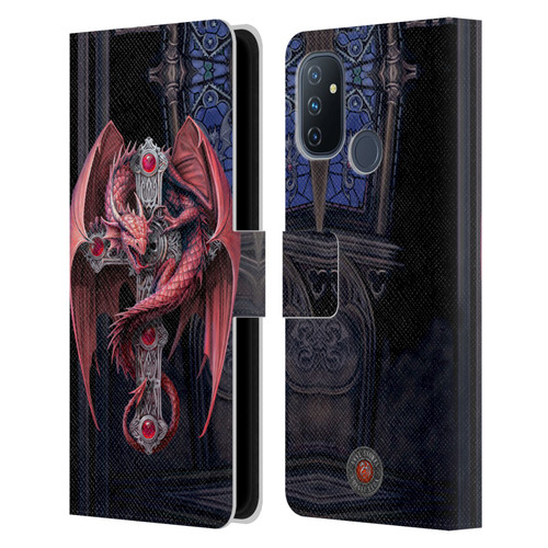 Anne Stokes Dragons Gothic Guardians Leather Book Wallet Case Cover For OnePlus Nord N100