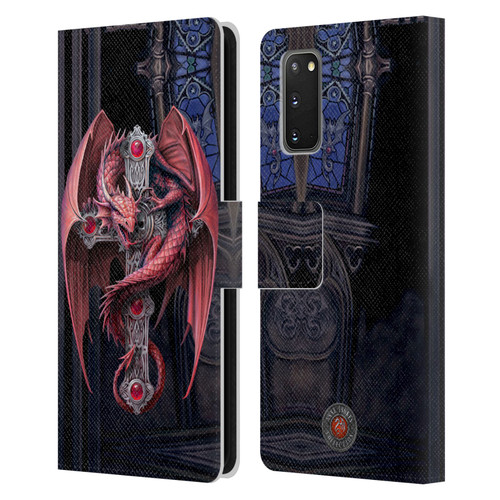 Anne Stokes Dragons Gothic Guardians Leather Book Wallet Case Cover For Samsung Galaxy S20 / S20 5G