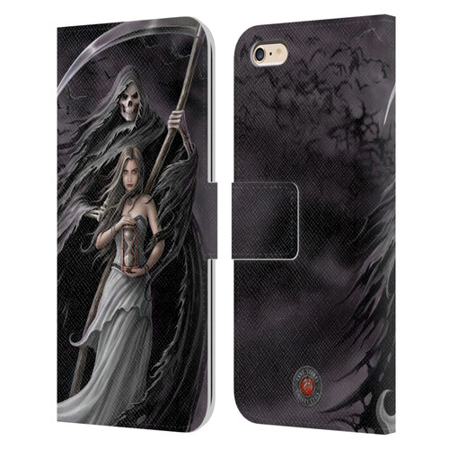 Anne Stokes Gothic Summon the Reaper Leather Book Wallet Case Cover For Apple iPhone 6 Plus / iPhone 6s Plus