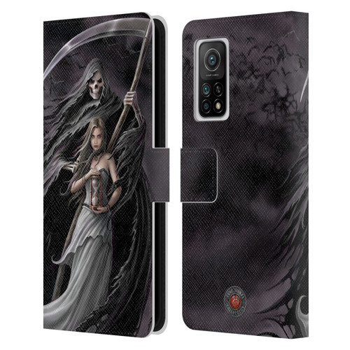 Anne Stokes Gothic Summon the Reaper Leather Book Wallet Case Cover For Xiaomi Mi 10T 5G