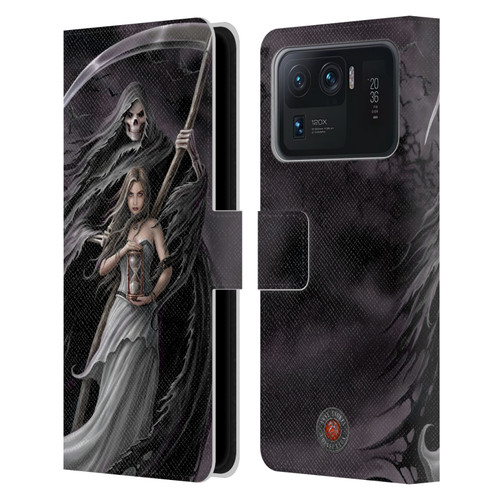 Anne Stokes Gothic Summon the Reaper Leather Book Wallet Case Cover For Xiaomi Mi 11 Ultra
