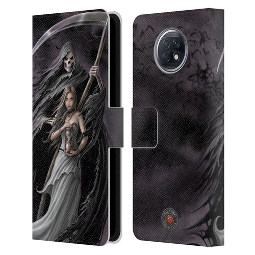 Anne Stokes Gothic Summon the Reaper Leather Book Wallet Case Cover For Xiaomi Redmi Note 9T 5G