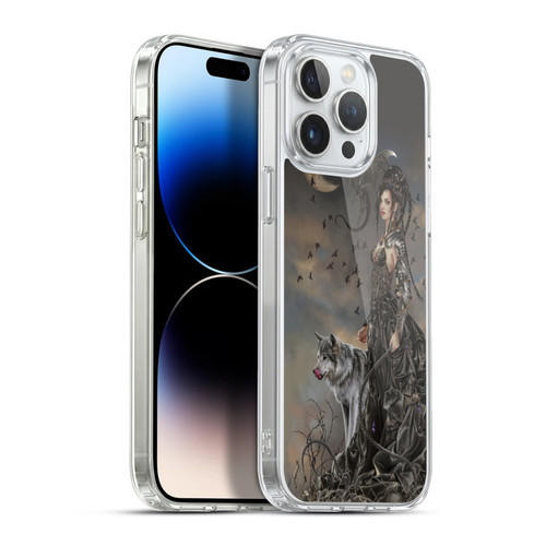 Nene Thomas Crescents Gothic Fairy Woman With Wolf Soft Gel Case for Apple iPhone 13 Pro Max & MagSafe