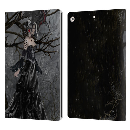 Nene Thomas Deep Forest Queen Gothic Fairy With Dragon Leather Book Wallet Case Cover For Apple iPad 10.2 2019/2020/2021
