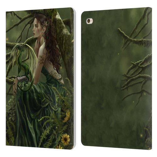 Nene Thomas Deep Forest Queen Fate Fairy With Dragon Leather Book Wallet Case Cover For Apple iPad mini 4