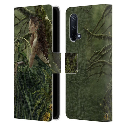 Nene Thomas Deep Forest Queen Fate Fairy With Dragon Leather Book Wallet Case Cover For OnePlus Nord CE 5G