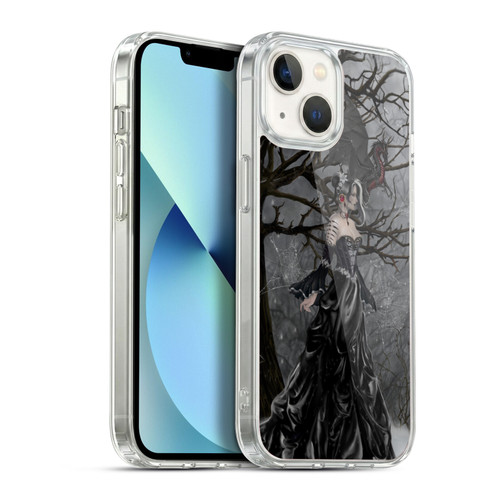 Nene Thomas Deep Forest Queen Gothic Fairy With Dragon Soft Gel Case for Apple iPhone 13