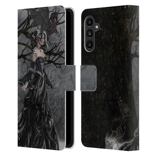 Nene Thomas Deep Forest Queen Gothic Fairy With Dragon Leather Book Wallet Case Cover For Samsung Galaxy A13 5G (2021)