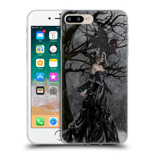 Nene Thomas Deep Forest Queen Gothic Fairy With Dragon Soft Gel Case for Apple iPhone 7 Plus / iPhone 8 Plus