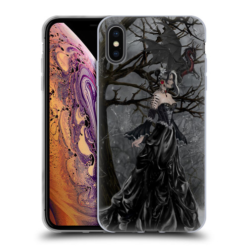 Nene Thomas Deep Forest Queen Gothic Fairy With Dragon Soft Gel Case for Apple iPhone XS Max