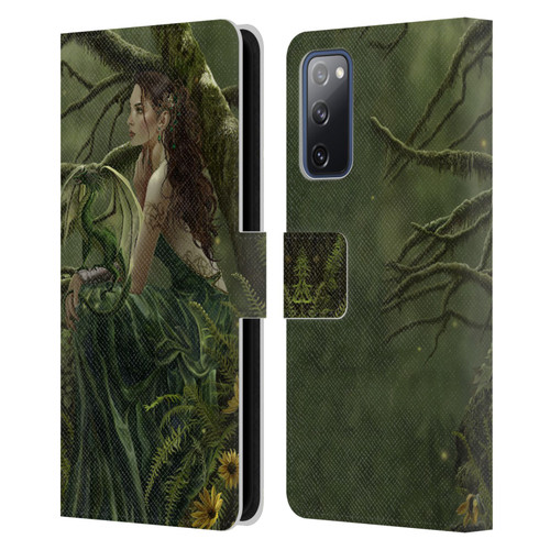 Nene Thomas Deep Forest Queen Fate Fairy With Dragon Leather Book Wallet Case Cover For Samsung Galaxy S20 FE / 5G