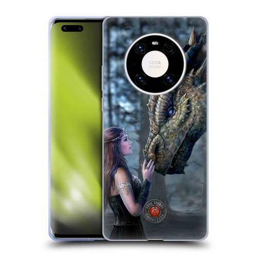 Anne Stokes Dragon Friendship Once Upon A Time Soft Gel Case for Huawei Mate 40 Pro 5G
