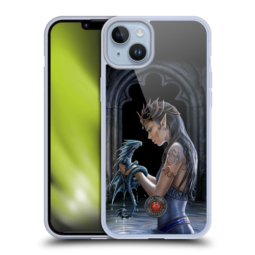 Anne Stokes Dragon Friendship Water Soft Gel Case for Apple iPhone 14 Plus