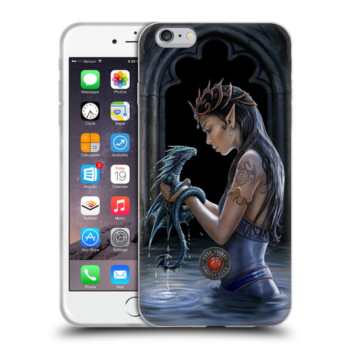 Anne Stokes Dragon Friendship Water Soft Gel Case for Apple iPhone 6 Plus / iPhone 6s Plus
