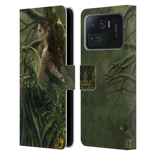 Nene Thomas Deep Forest Queen Fate Fairy With Dragon Leather Book Wallet Case Cover For Xiaomi Mi 11 Ultra