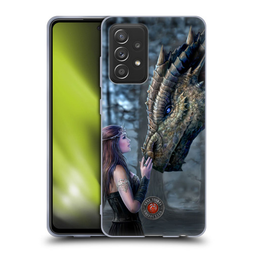 Anne Stokes Dragon Friendship Once Upon A Time Soft Gel Case for Samsung Galaxy A52 / A52s / 5G (2021)
