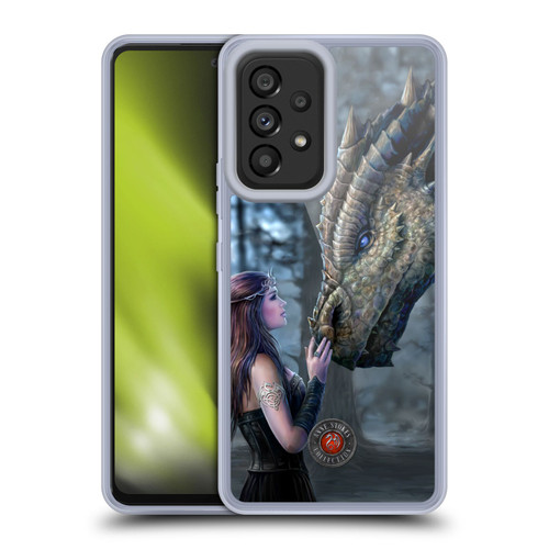 Anne Stokes Dragon Friendship Once Upon A Time Soft Gel Case for Samsung Galaxy A53 5G (2022)