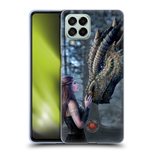 Anne Stokes Dragon Friendship Once Upon A Time Soft Gel Case for Samsung Galaxy M53 (2022)
