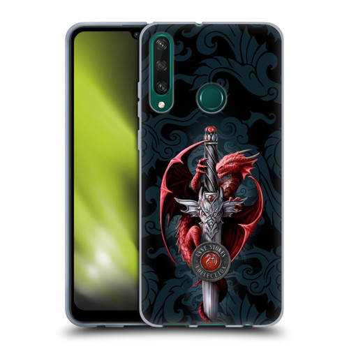 Anne Stokes Dragons Dagger Soft Gel Case for Huawei Y6p