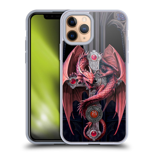 Anne Stokes Dragons Gothic Guardians Soft Gel Case for Apple iPhone 11 Pro