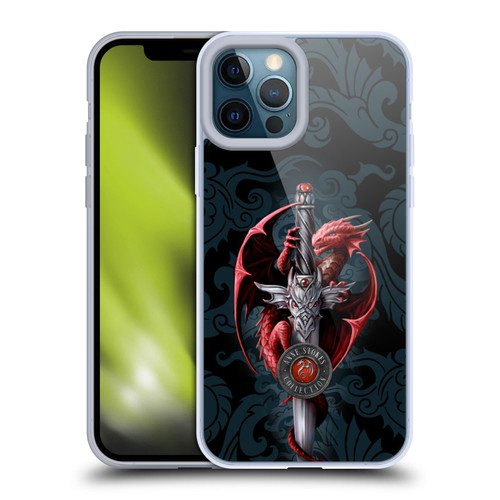 Anne Stokes Dragons Dagger Soft Gel Case for Apple iPhone 12 Pro Max
